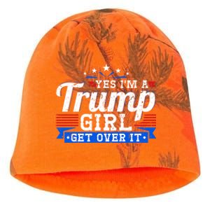 Yes IM A Trump Come Over Donald Trump Gift Kati - Camo Knit Beanie