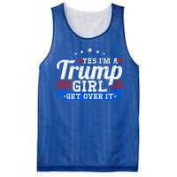 Yes IM A Trump Come Over Donald Trump Gift Mesh Reversible Basketball Jersey Tank