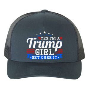 Yes IM A Trump Come Over Donald Trump Gift Yupoong Adult 5-Panel Trucker Hat