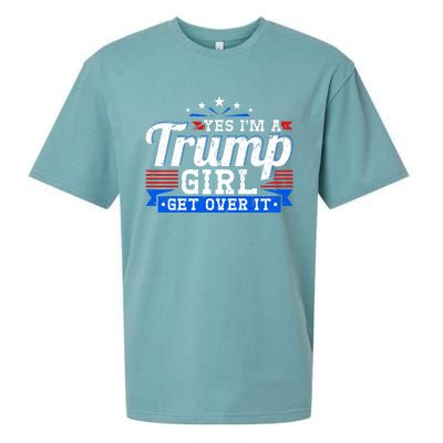 Yes IM A Trump Come Over Donald Trump Gift Sueded Cloud Jersey T-Shirt