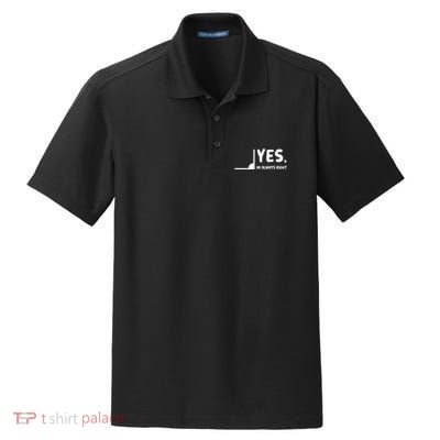 Yes Im Always Right Math Teacher Dry Zone Grid Polo