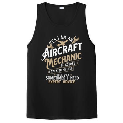 Yes I Am An Aircraft Mechanic Airplane Aviation Technician PosiCharge Competitor Tank