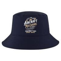 Yes I Am An Aircraft Mechanic Airplane Aviation Technician Cool Comfort Performance Bucket Hat