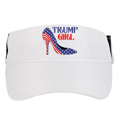 Yes I'm A Trump Girl Get Over It Women Design Adult Drive Performance Visor