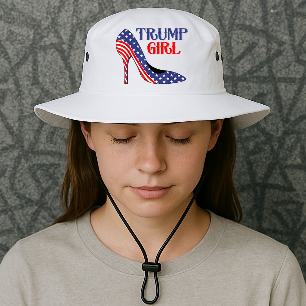 Yes I'm A Trump Girl Get Over It Women Design Bucket Hat