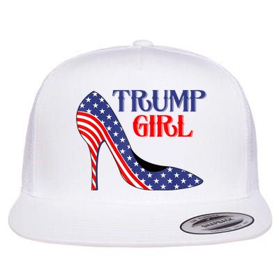 Yes I'm A Trump Girl Get Over It Women Design Flatbill Hat