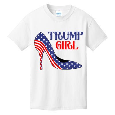 Yes I'm A Trump Girl Get Over It Women Design Kids T-Shirt