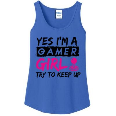 Yes IM A Gamer Gaming Gift Ladies Essential Tank