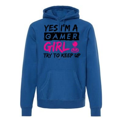 Yes IM A Gamer Gaming Gift Premium Hoodie