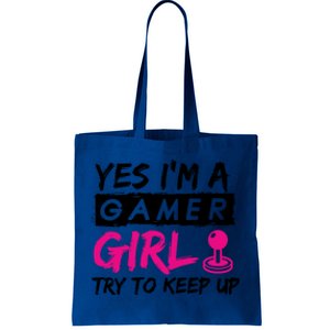 Yes IM A Gamer Gaming Gift Tote Bag