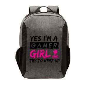 Yes IM A Gamer Gaming Gift Vector Backpack