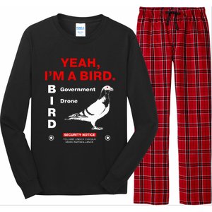 Yeah IM A Bird Long Sleeve Pajama Set