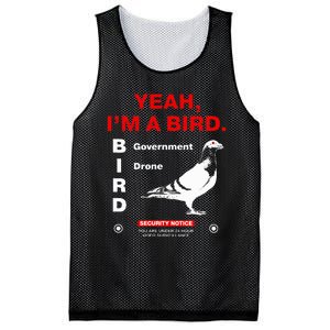 Yeah IM A Bird Mesh Reversible Basketball Jersey Tank