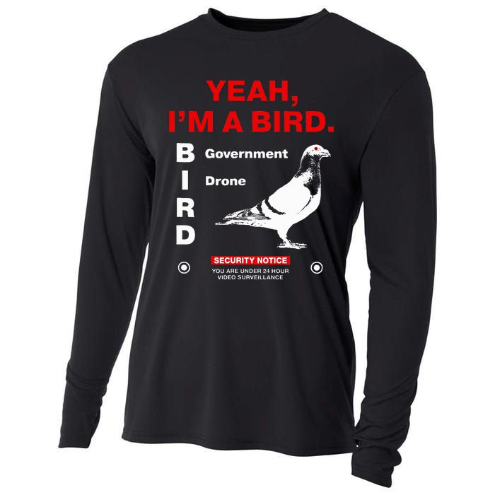 Yeah IM A Bird Cooling Performance Long Sleeve Crew