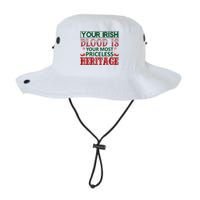 Your Irish Blood Is Your Most Pricless Heritage Legacy Cool Fit Booney Bucket Hat