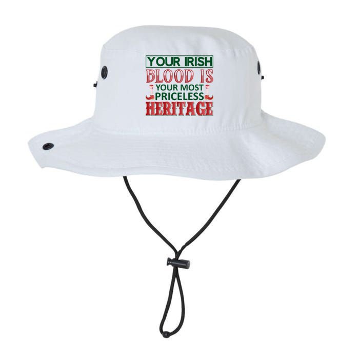 Your Irish Blood Is Your Most Pricless Heritage Legacy Cool Fit Booney Bucket Hat