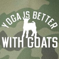 Yoga Is Better With Goats Funny Goat Yoga Legacy Tie Dye Trucker Hat