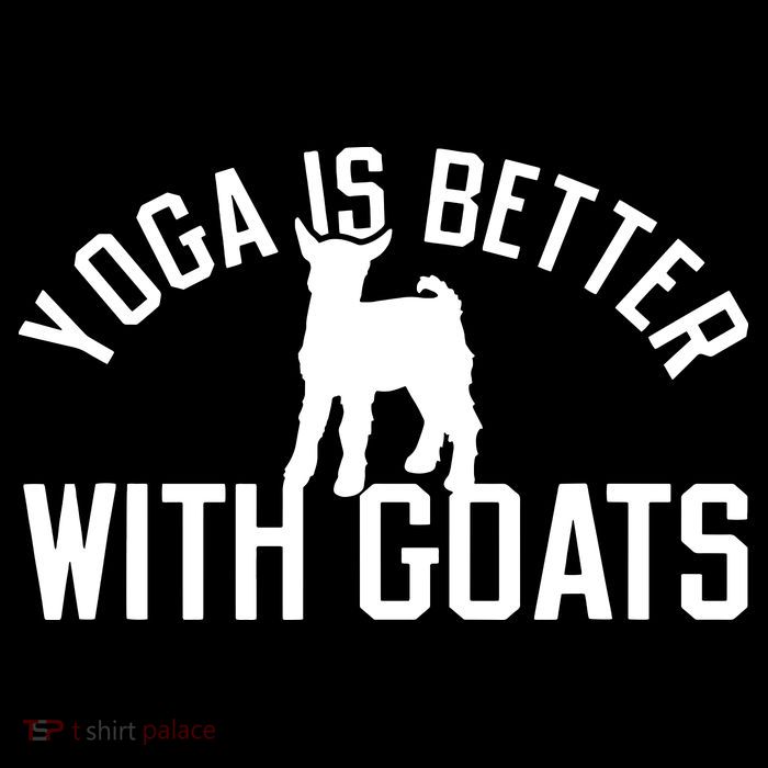 Yoga Is Better With Goats Funny Goat Yoga Visor