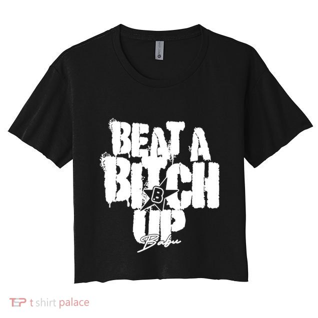 Yaevorikreationz Ivori Babu Beat A Bitch Up Crop Top