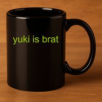 Yuki Is Brat Limited 11oz C Handle Ceramic Mug
