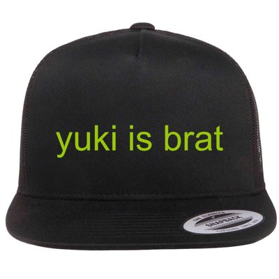 Yuki Is Brat Limited Flatbill Hat