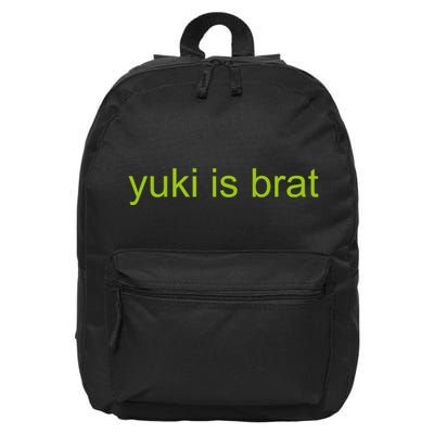 Yuki Is Brat Limited 16 in Basic Backpack