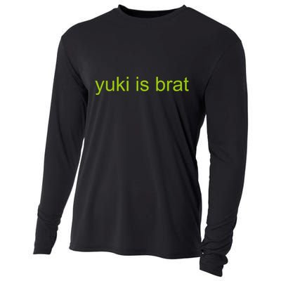 Yuki Is Brat Limited Cooling Performance Long Sleeve Crew