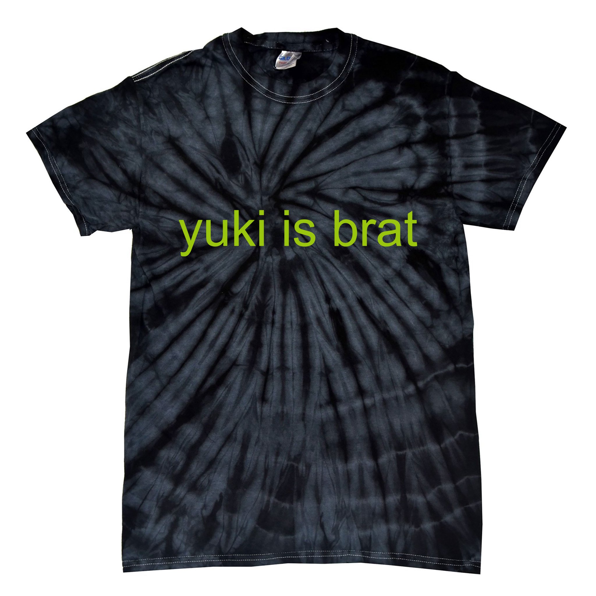 Yuki Is Brat Limited Tie-Dye T-Shirt