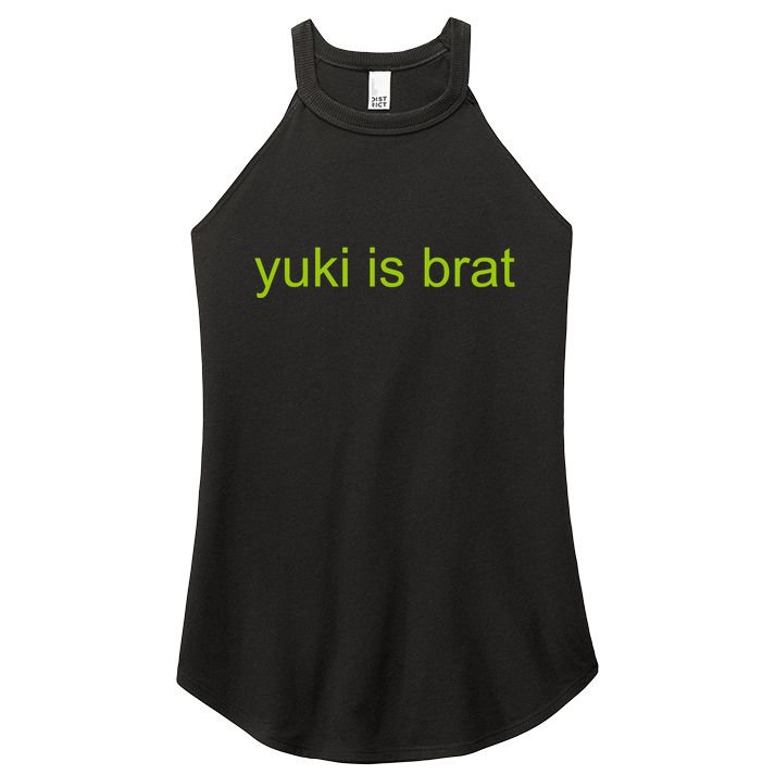 Yuki Is Brat Limited Women's Perfect Tri Rocker Tank
