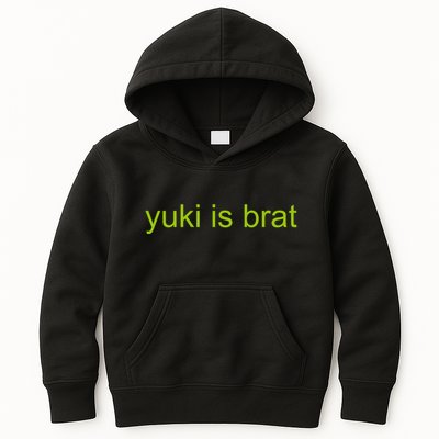 Yuki Is Brat Limited Kids Hoodie