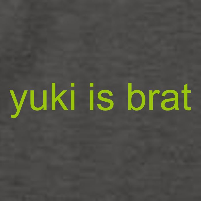 Yuki Is Brat Limited Vector Backpack