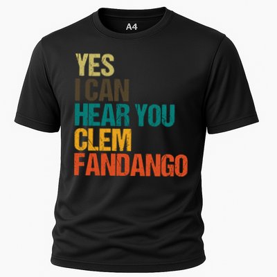 Yes I Can Hear You Clem Fandango Retro Vintage Performance Shirt