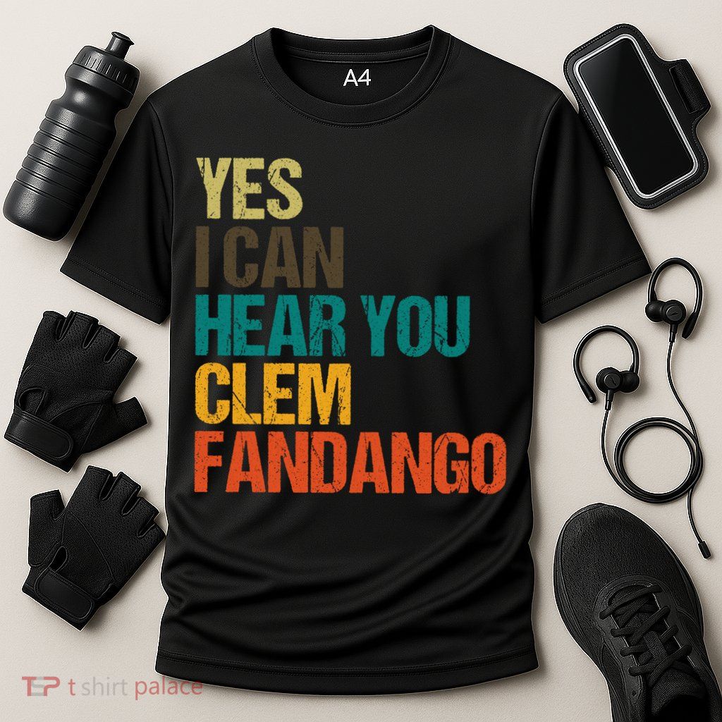 Yes I Can Hear You Clem Fandango Retro Vintage Performance Shirt