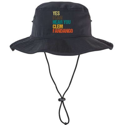 Yes I Can Hear You Clem Fandango Retro Vintage Bucket Hat