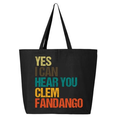 Yes I Can Hear You Clem Fandango Retro Vintage 25L Jumbo Tote