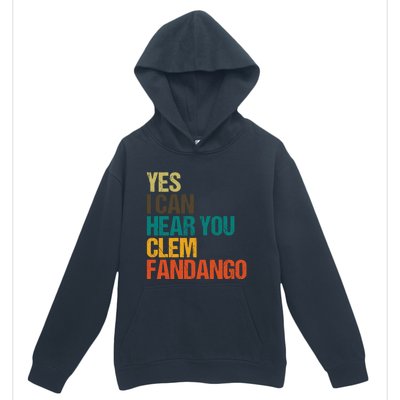 Yes I Can Hear You Clem Fandango Retro Vintage Urban Pullover Hoodie