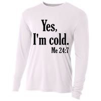 Yes I’m Cold Me 24:7 Cooling Performance Long Sleeve Crew