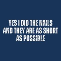 Yes I Did The Nails And They Are As Short As Possible Flat Bill Trucker Hat