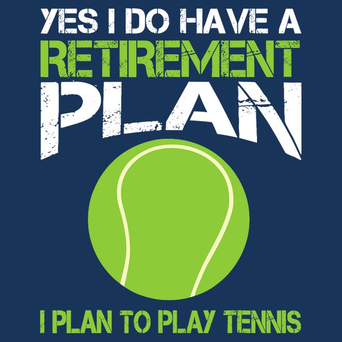 Yes I Do Have A Retirement Plan Tennis Retirement Gift Visor