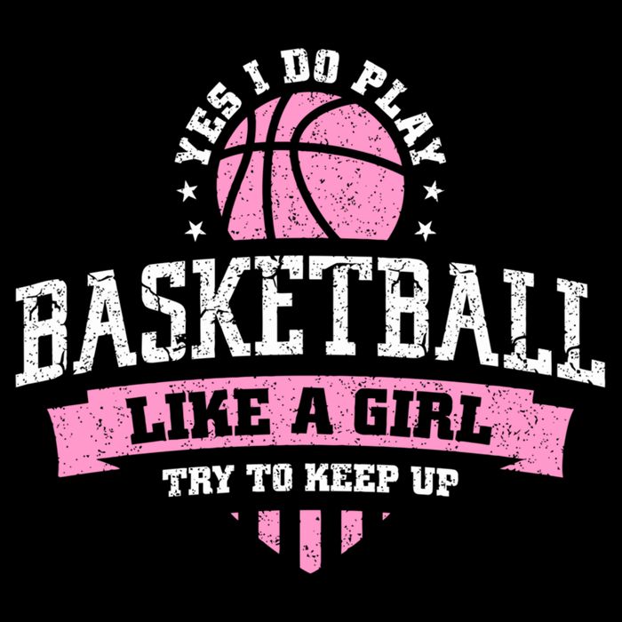 Yes I Do Play Basketball Like A Girl Try To Keep Up Great Gift Drawstring Bag