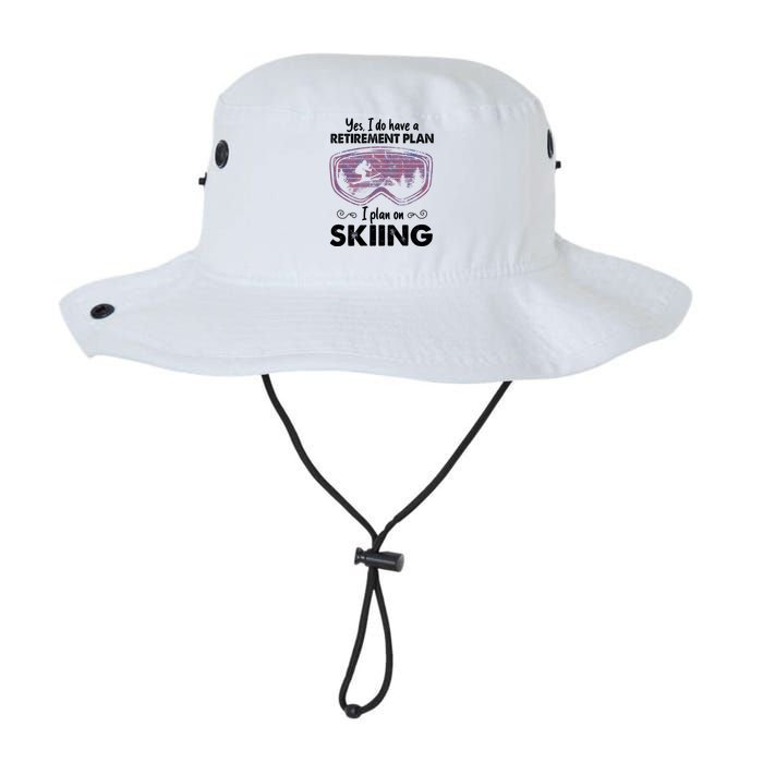 Yes I Do Have A Retirement Plan Skiing Legacy Cool Fit Booney Bucket Hat