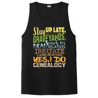 Yes I Do Genealogy Genealogist Ancestry Family Historian PosiCharge Competitor Tank