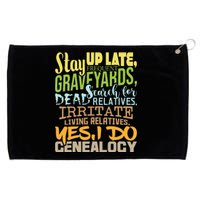 Yes I Do Genealogy Genealogist Ancestry Family Historian Grommeted Golf Towel