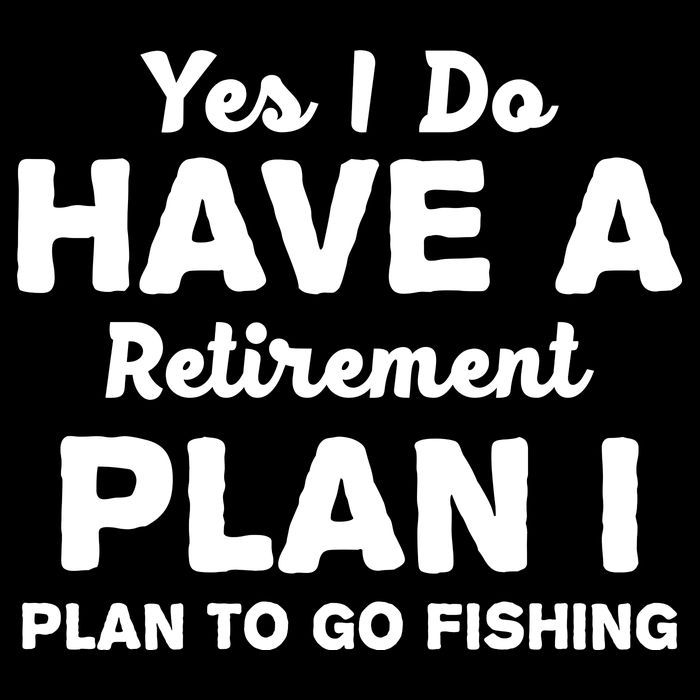 Yes I Do Have A Retirement Plan To Go Fishing Funny 7-Panel Snapback Hat