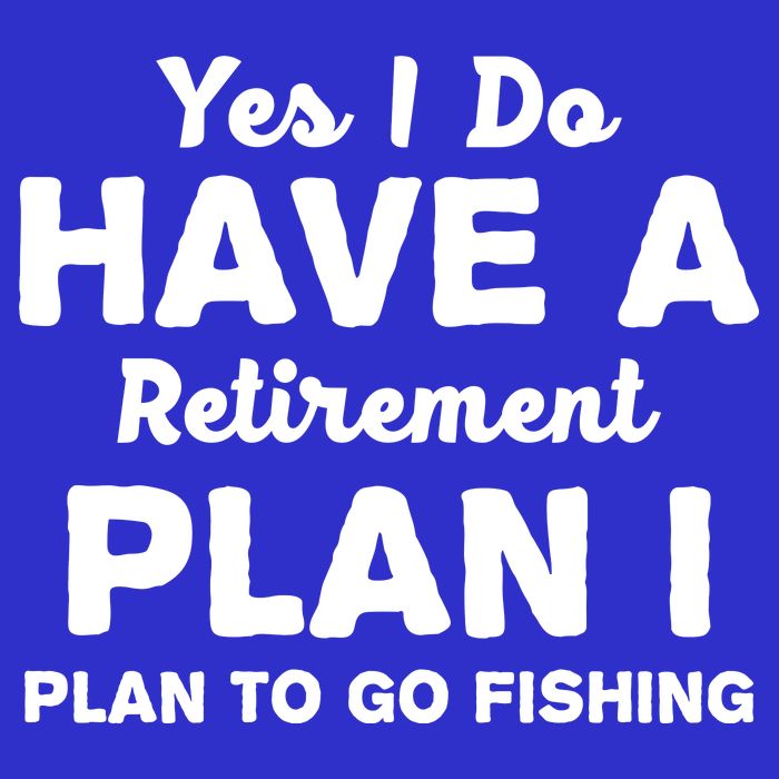 Yes I Do Have A Retirement Plan To Go Fishing Funny 16 in Basic Backpack