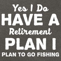 Yes I Do Have A Retirement Plan To Go Fishing Funny Cotton Canvas Backpack