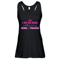 Yes I Did The Nails And They Are As Short As Possible Quote Ladies Essential Flowy Tank