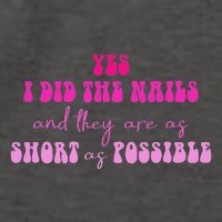 Yes I Did The Nails And They Are As Short As Possible Quote Vector Backpack