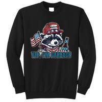 Yep IM Garbage Funny Political Raccoon Sweatshirt