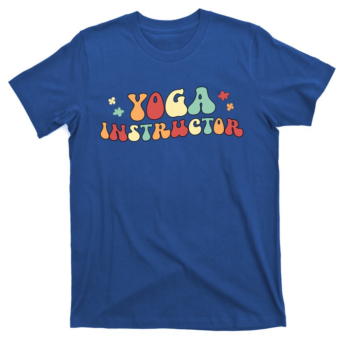 Yoga Instructor Groovy Yoga Teacher Cute Gift T-Shirt